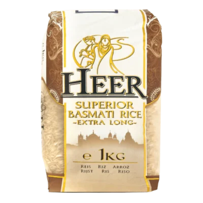 Heer – 1kg Superior Basmati Rice Extra Long